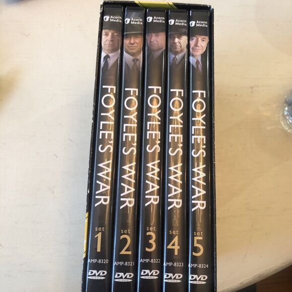 Foyle's War Series 1-5 From Dunkirk to VE-Day (19 DVD Box Set, 2009) Acorn Media - Picture 2 of 7